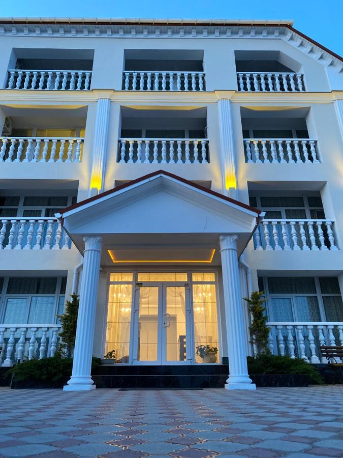 Hotel Олимп Zaliznyi Port Exterior foto